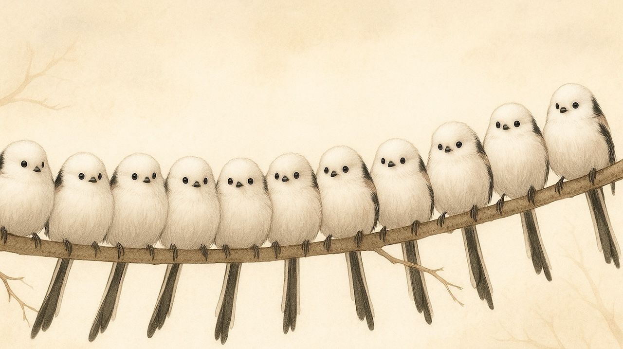 Fluffy Snow Fairy Birds – Shimaenaga Collection